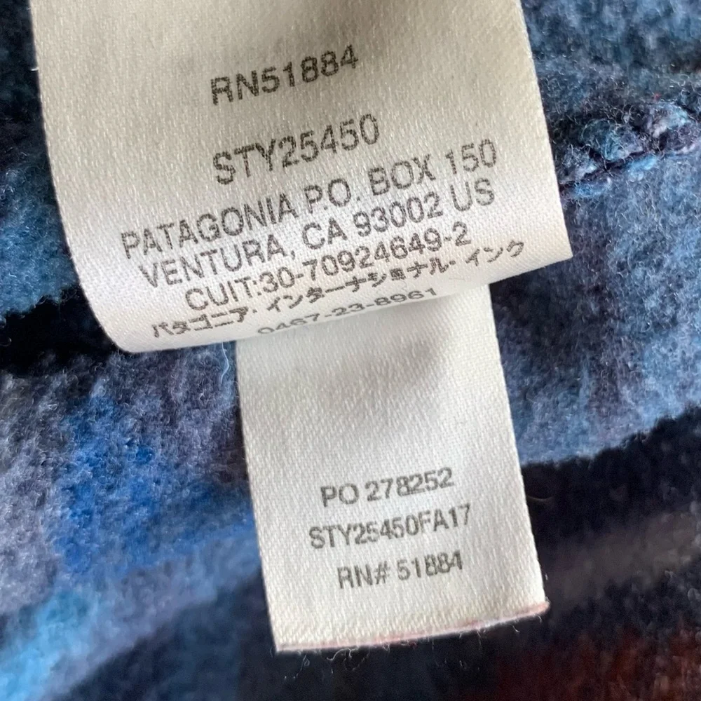 Patagonia Fleece Synchilla Snap-T Pullover Sweater Vintage Rare Men’s Small - Picture 5 of 6